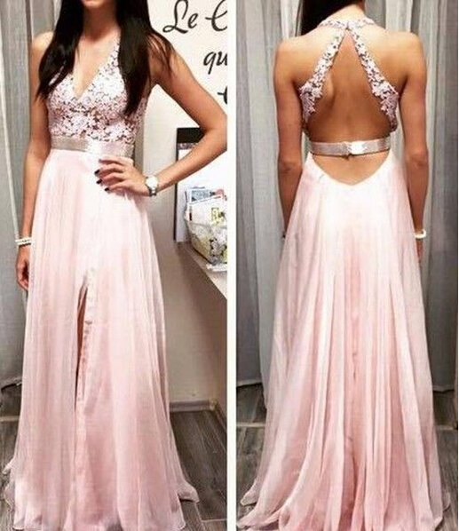 Light Pink Prom Dresses