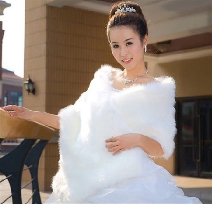 Bride Wedding Dress Red Black Cape Coat Thick Winter Bride